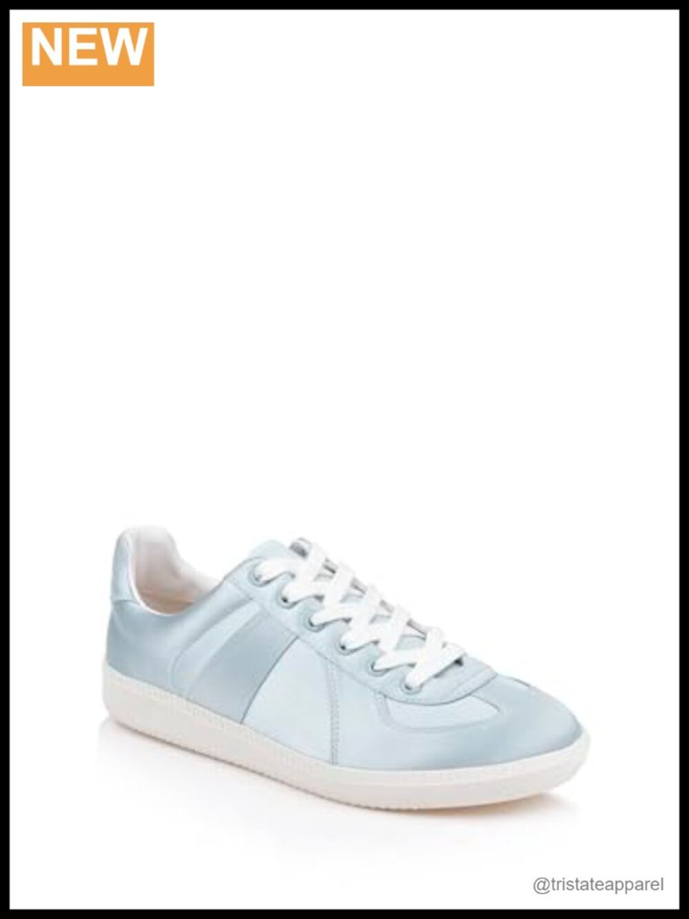 Lace-Up Athletic Shoes with Faux Leather Lining and Rubber Sole
